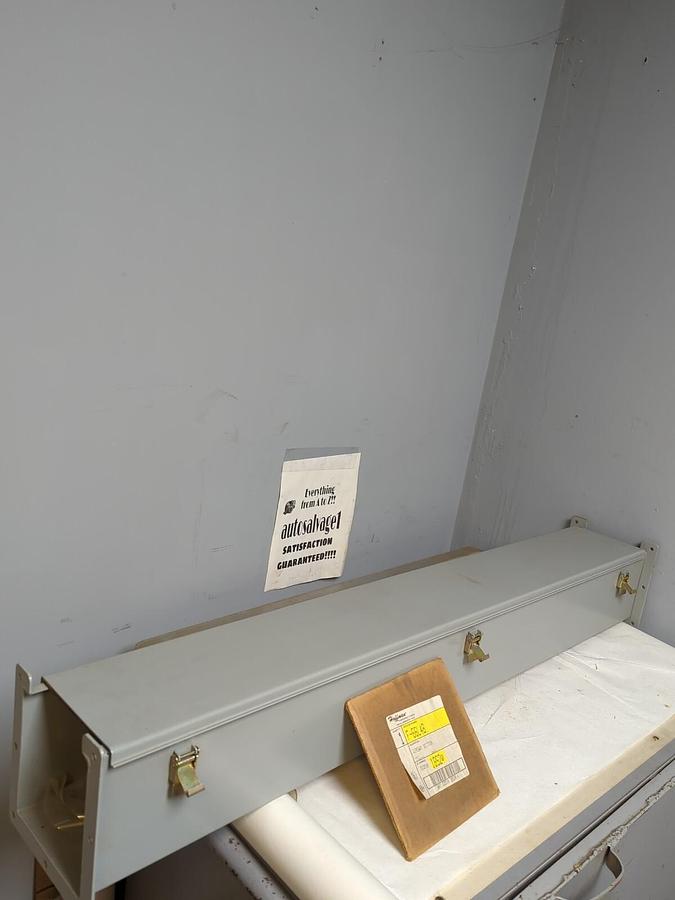 HOFFMAN,F-66L48,STRAIGHT WIREWAY SECTION 48 INCH LENGTH MISSING BOX NOS