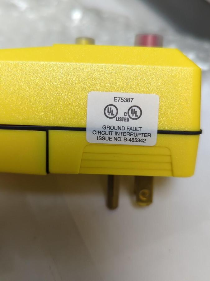 ERICSON,E75387,GROUND FAULT CIRCUIT INTERRUPTER NEW