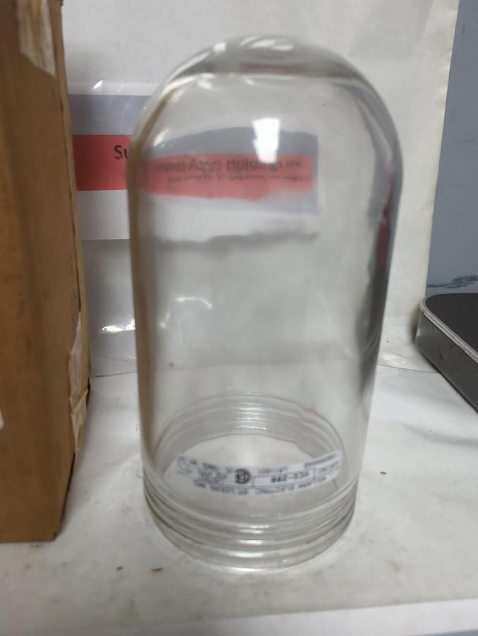 KILLARK,VCG-200,CLEAR GLASS GLOBE FOR USE WITH KILLARK V SERIES FIXTURES NOS