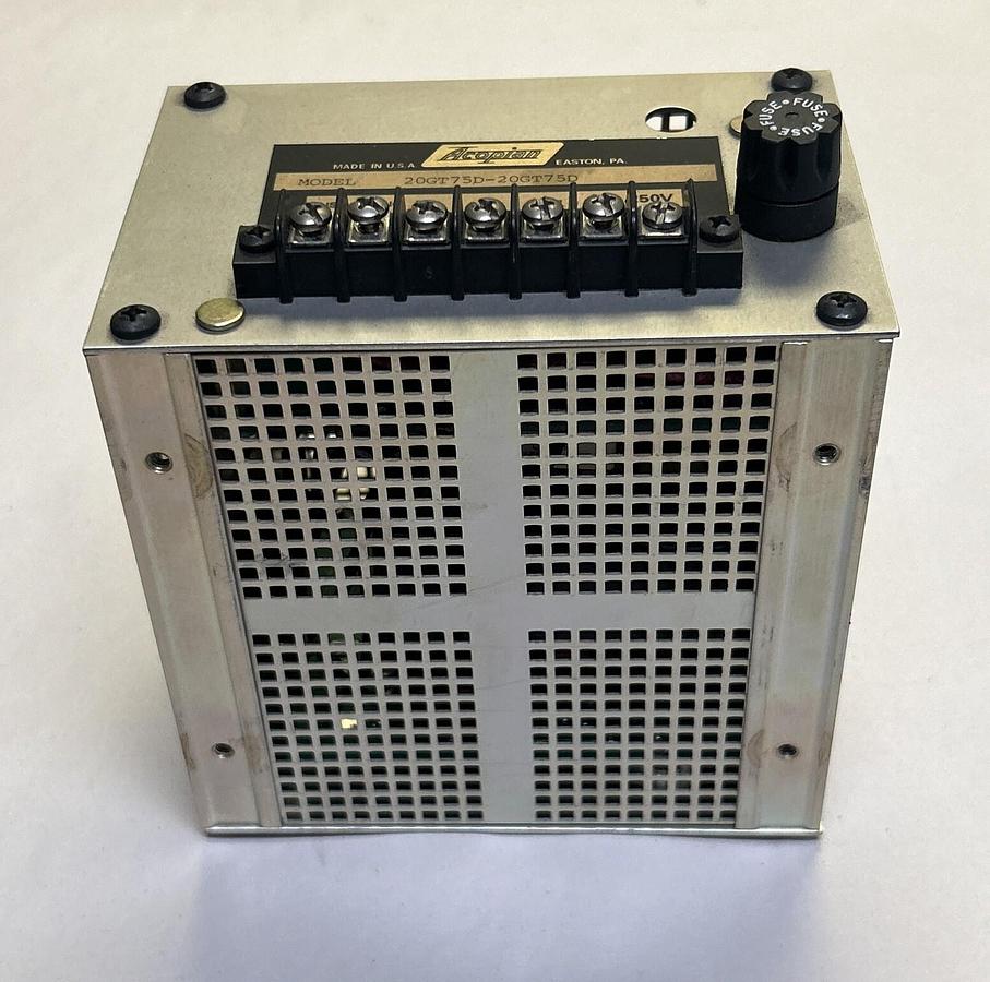Used ACOPIAN,20GT75D-20GT75D,DUAL OUTPUT POWER SUPPLY