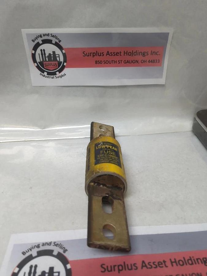 Used COOPER BUSSMANN,KRP-C-1000SP,LOW-PEAK 1000 AMP FUSE PRE-OWNED