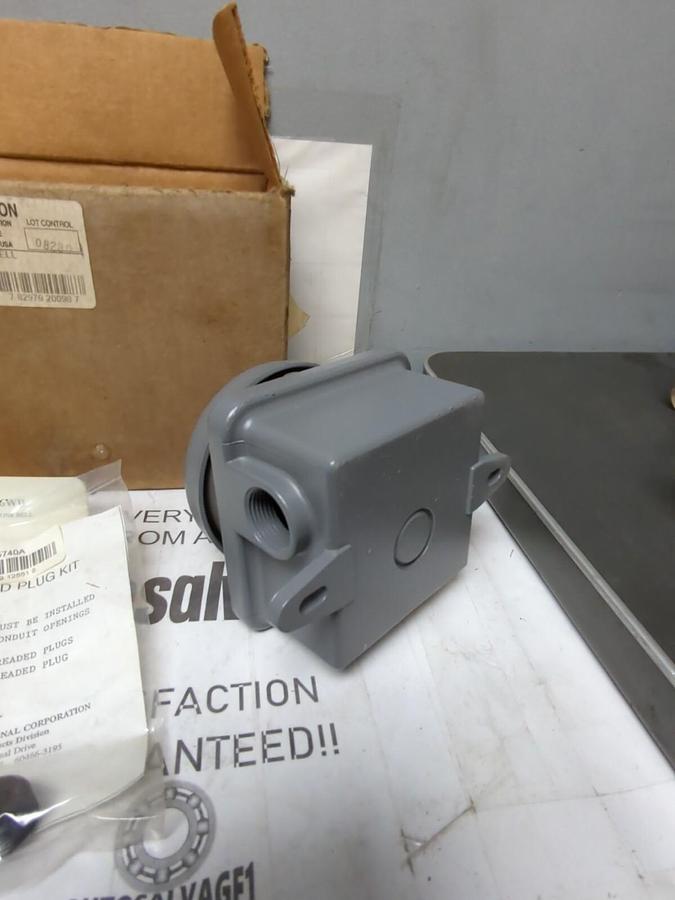 FEDERAL SIGNAL,504WB-120,WEATHER PROOF VIBRATONE BELL SERIES A GRAY