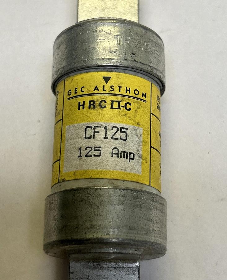 Used GEC ALSTHOM,CF125,FUSE 125A 350V