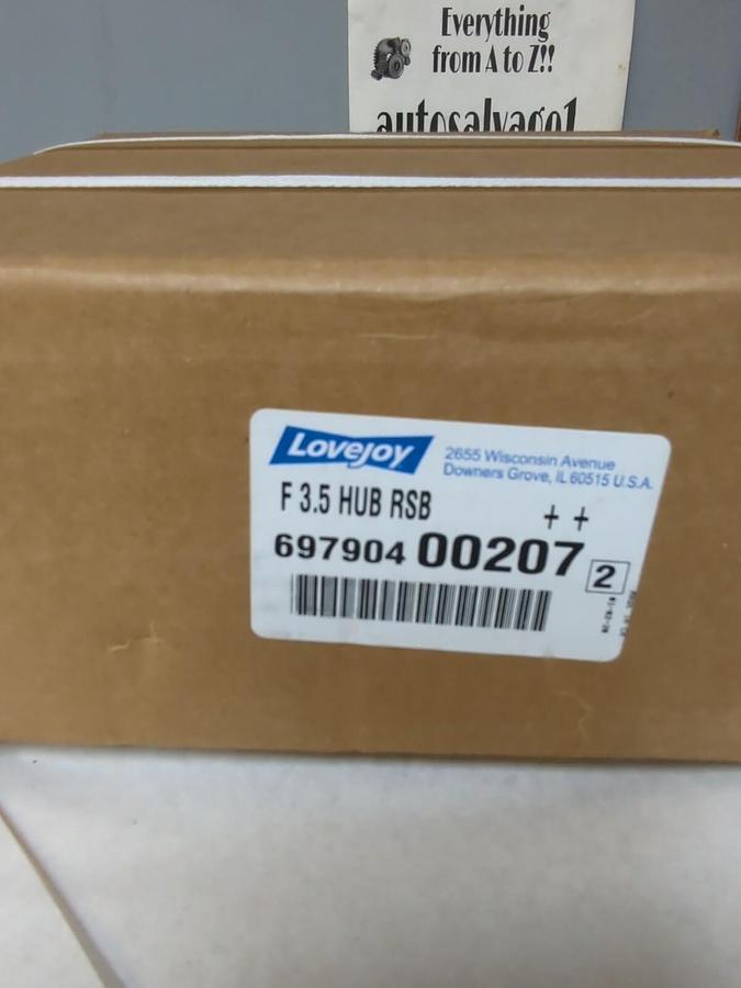 LOVEJOY,697904-00207,F 3.5 HUB RSB WITH 3.5E FLNG CPLG ACCY KIT NEW