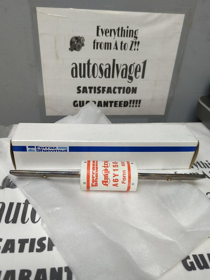 FERRAZ SHAWMUT,A6Y150-3,AMP-TRAP  150 AMP SPECIAL PURPOSE FUSE NOS