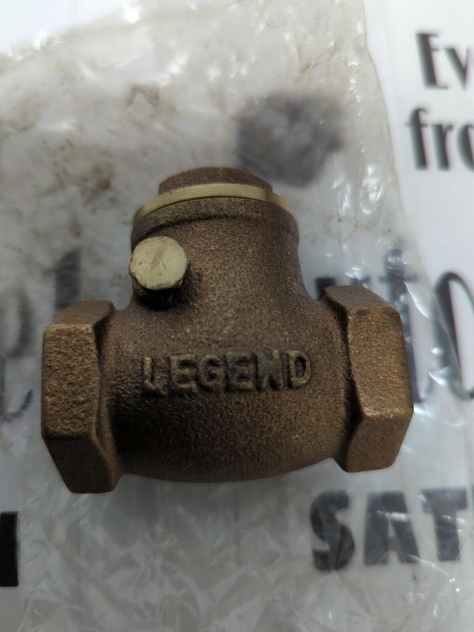 LEGEND,200 WOG,BRASS VALVE 3/4 INCH  NPT NOS