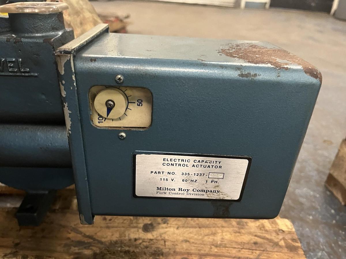 Used ROY,FR161-144,METERING CONTROLLED VOLUME PUMP 1/2HP 3PH 85GPH