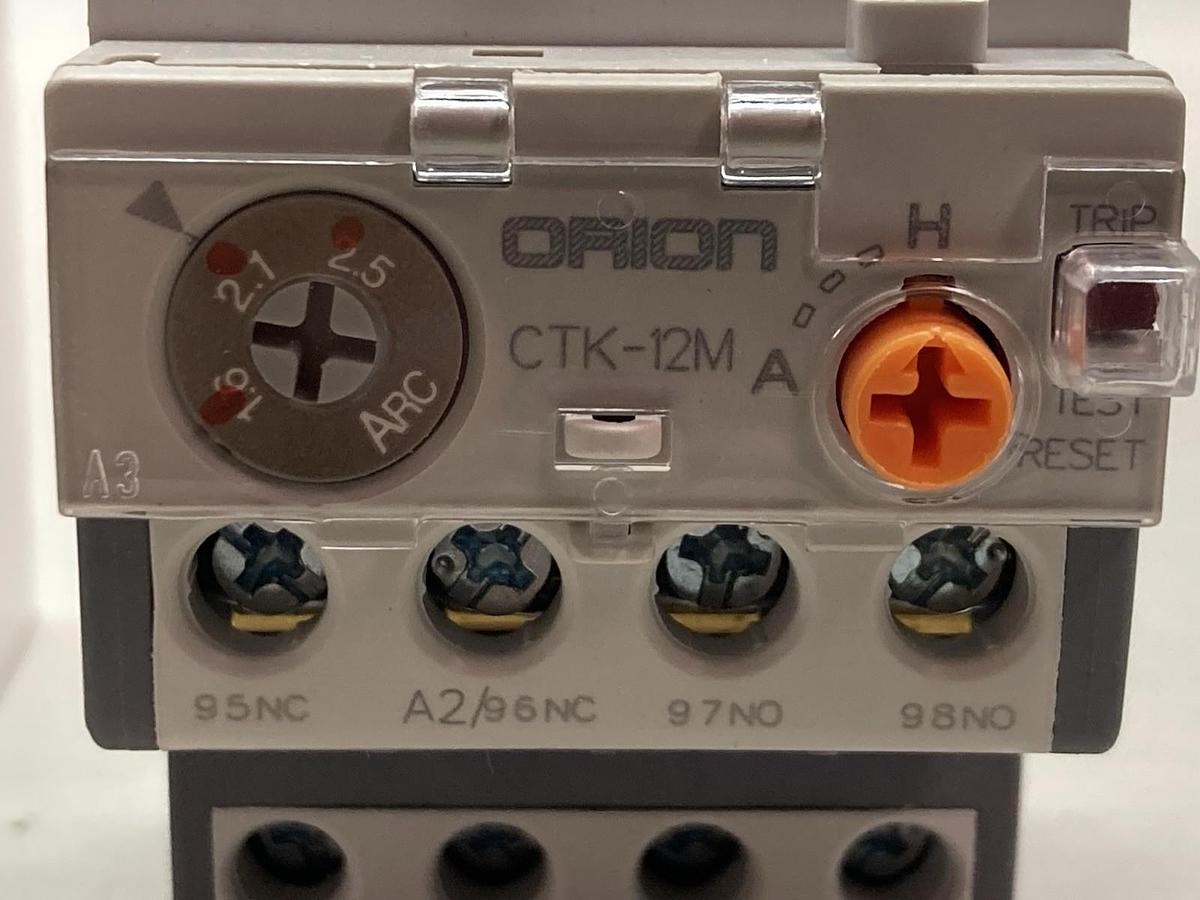Cerus Industrial,CTK-12M/3K 2.5S,Thermal Overload Relay 600Vac 10A 6kV