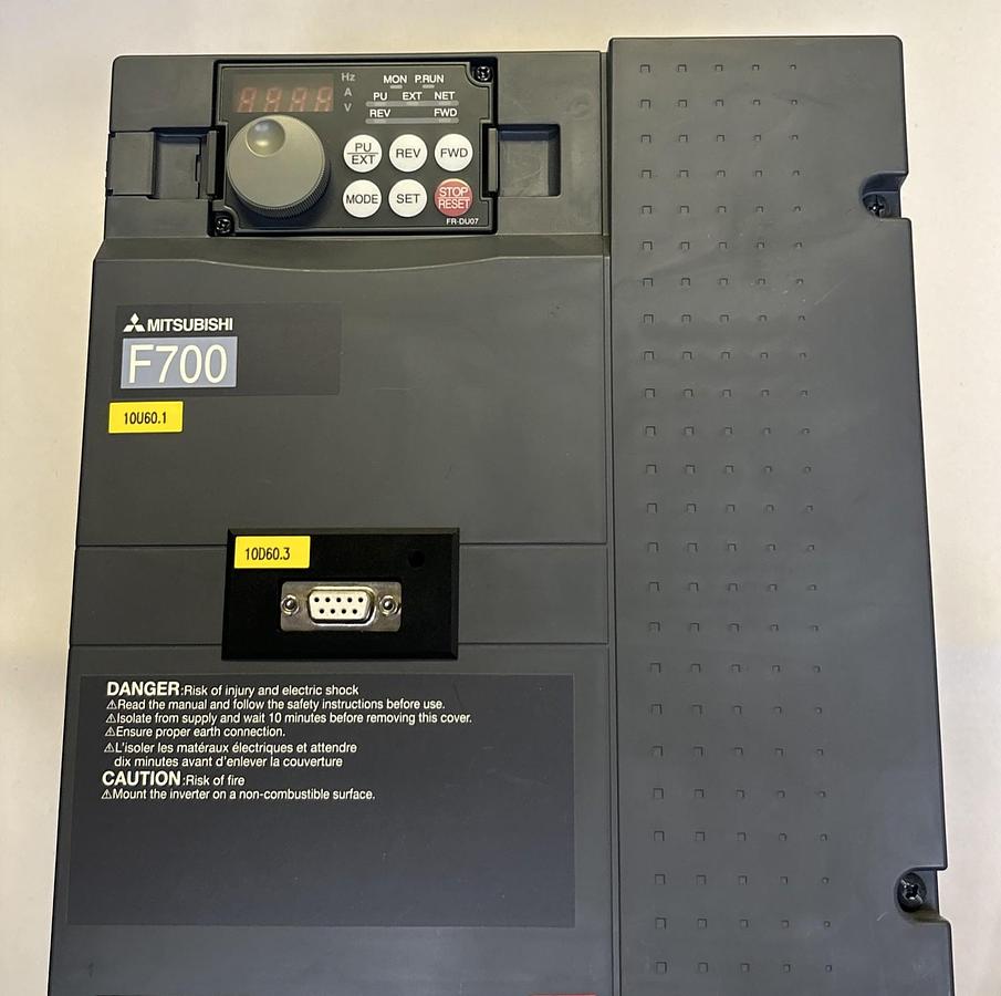 Used MITSUBISHI,FR-F740-00170-EC,VFD AC INVERTER DRIVE 380-480V 17A
