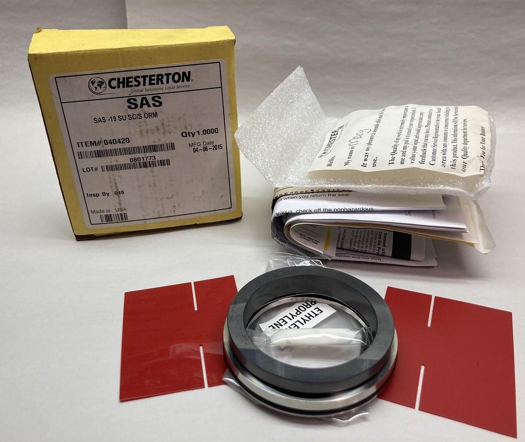 Chesterton,SAS-19 SU SC/S ORM,Pump Seal