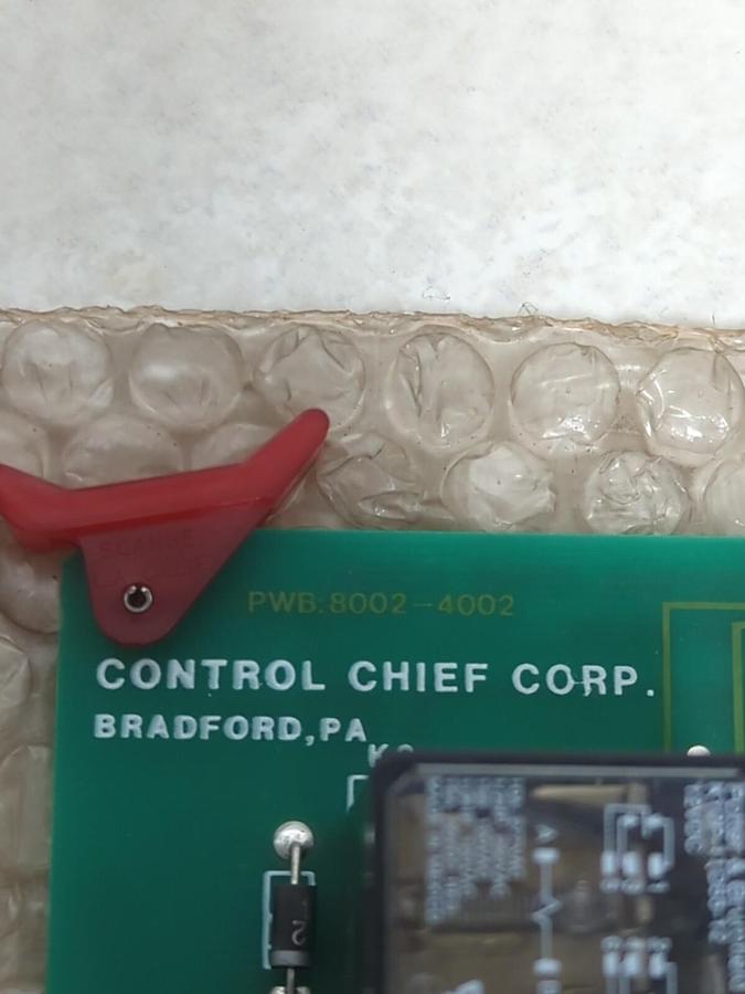 CONTROL CHIEF,PWB:8002-4002,RELAY PC BOARD 8002-4003/M686460 REV A NOS