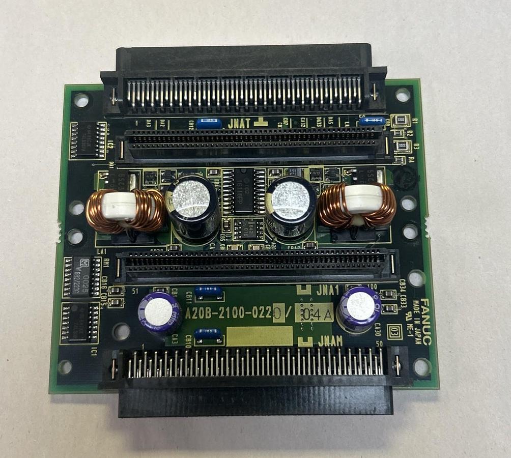 Used FANUC,A20B-2100-0220/04A,INTERFACE CIRCUIT BOARD