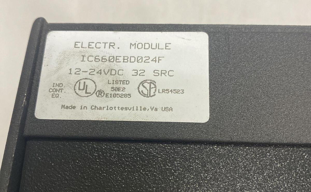Used GE FANUC,IC660EBD024F,ELECTRONIC MODULE