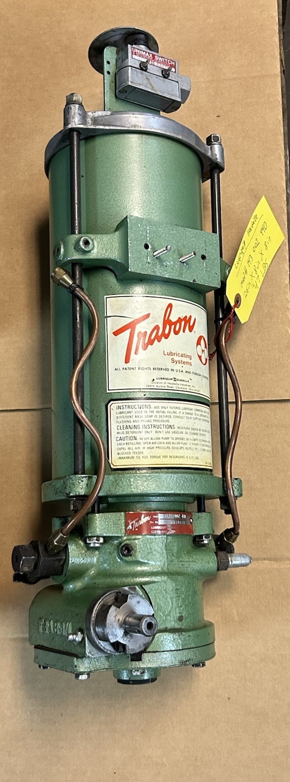 Used LUBRIQUIP HOUDAILLE,143002440,LUBRICATING PUMP