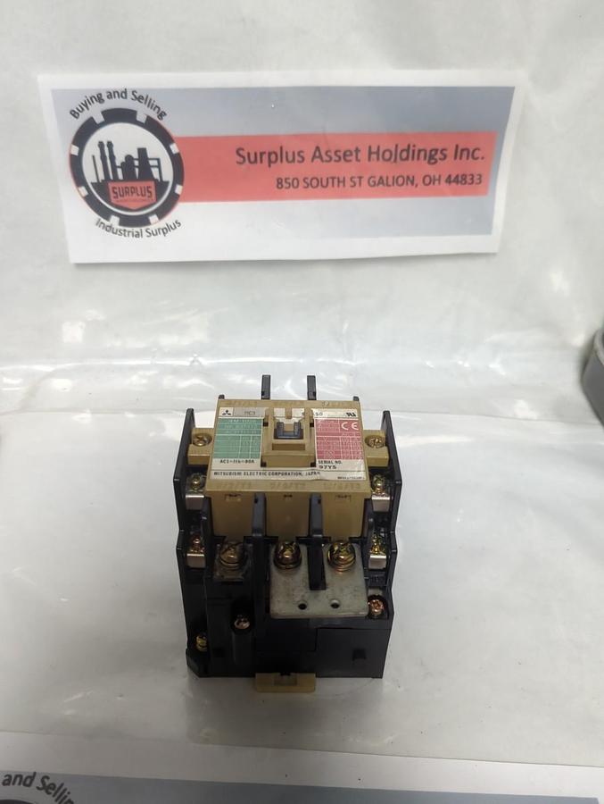 Used MITSUBISHI,S-K50,MAGNETIC CONTACTOR PRE-OWNED