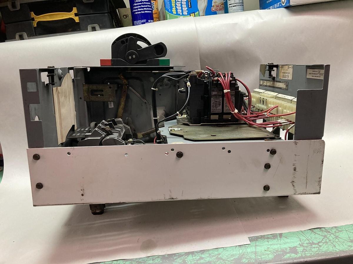 Used Allen-Bradley,2106B,Size 1 Fused MCC 20 Inch Starter Feeder Bucket