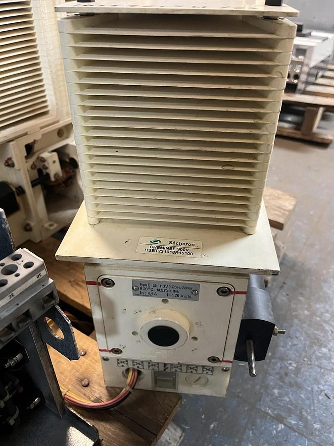Used Secheron,UR15-41ID,DC High Speed Circuit Breaker 1500AMP 900V
