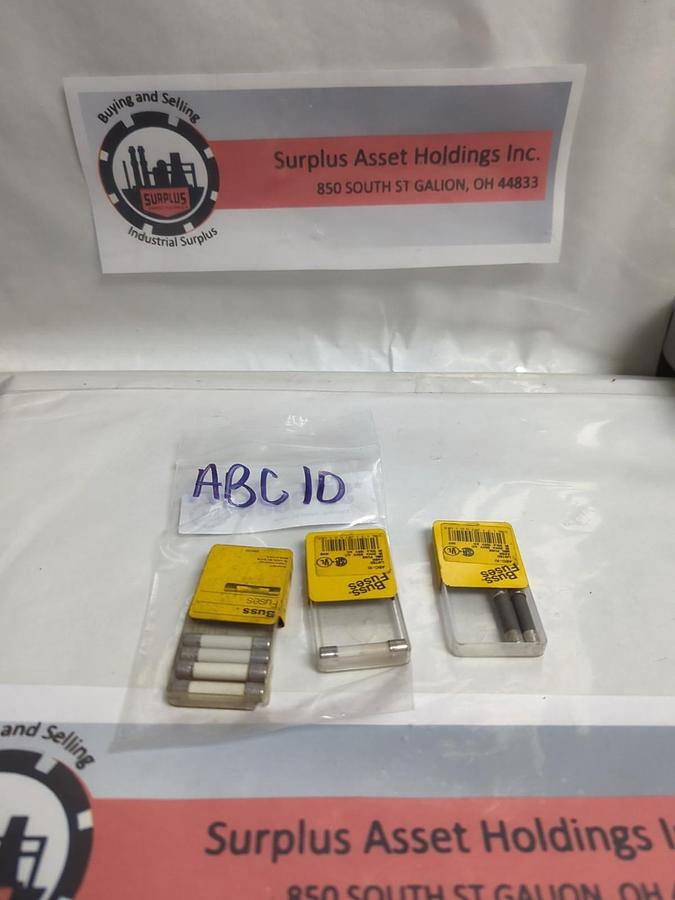 COOPER BUSSMANN,ABC-10,10 AMP FUSE LOT OF 7 NOS