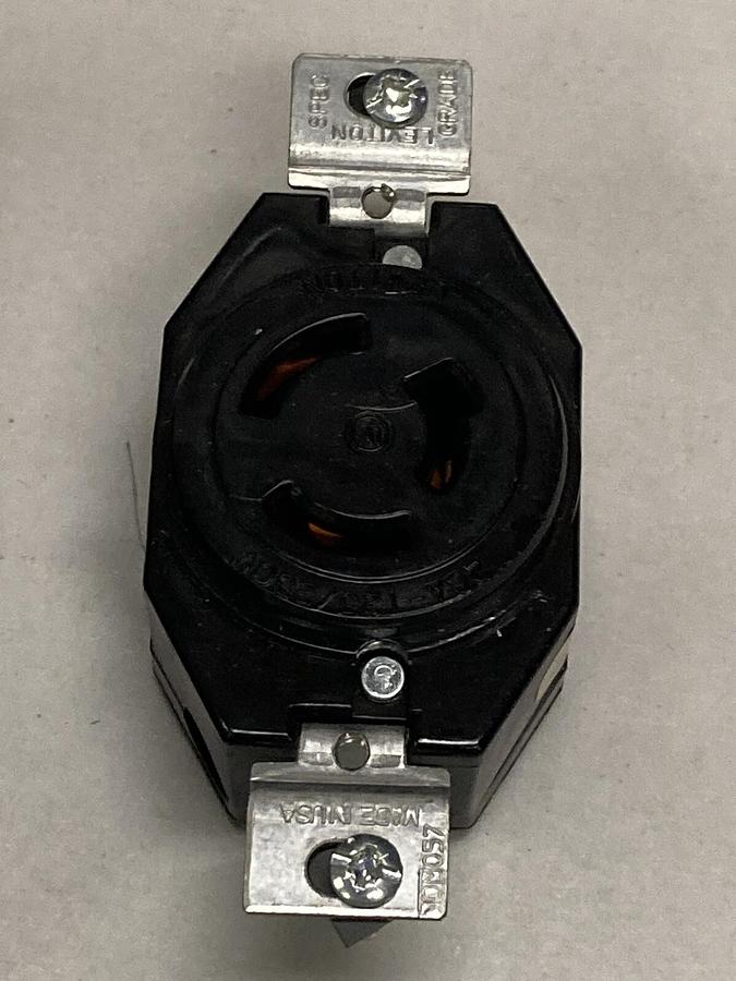Leviton,7310-B,Locking Receptacle