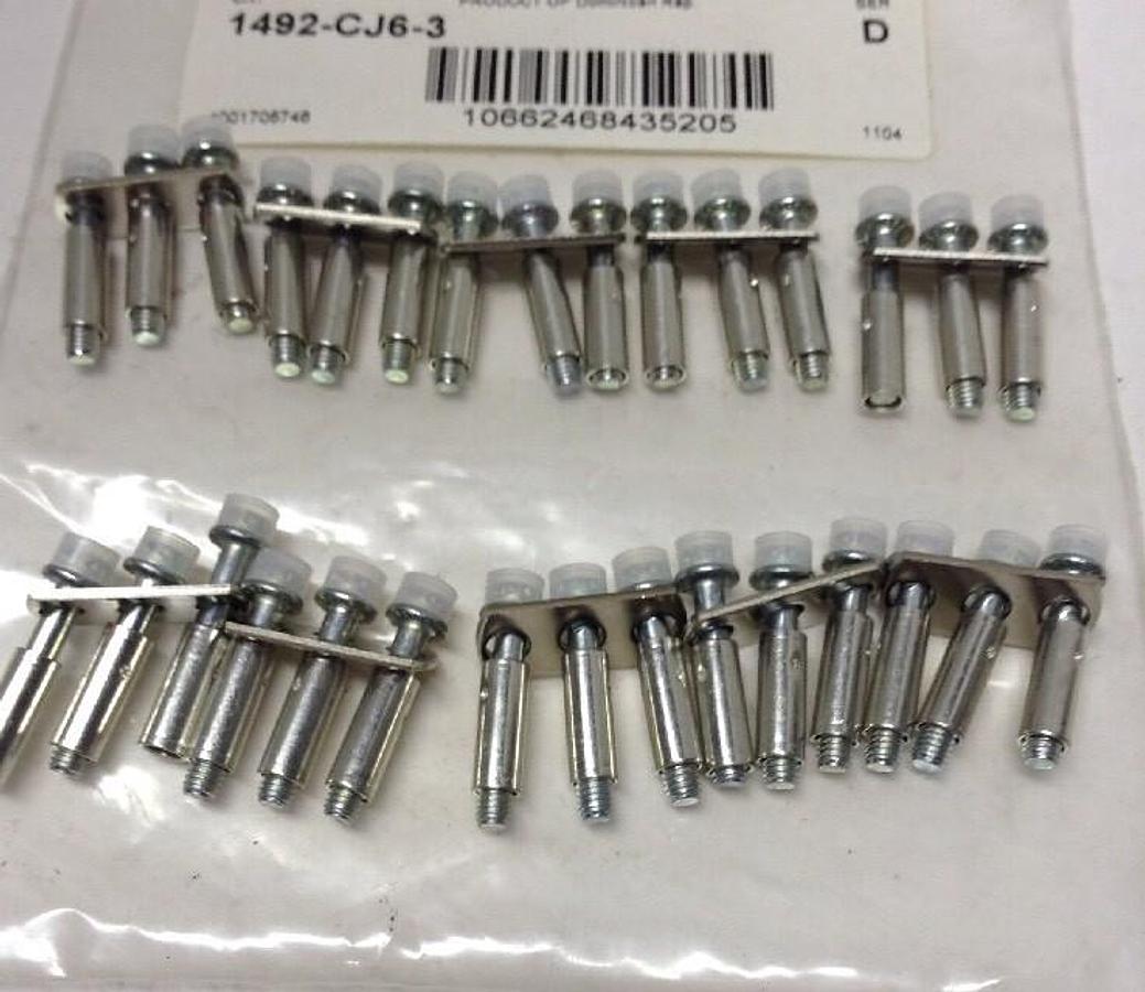 Allen Bradley,1492-CJ6-3,Center Jumpers Series D Pack of 10