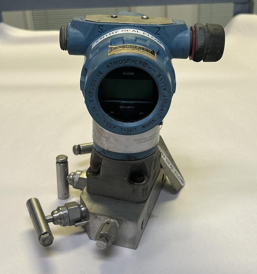 Used ROSEMOUNT,CD1A02A2AS5K5M5,PRESSURE TRANSMITTER