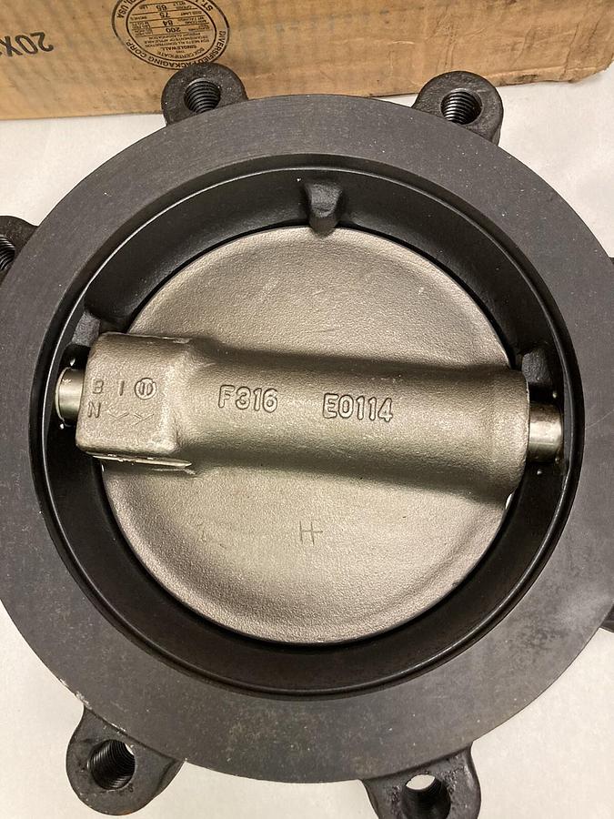 Crane Flowseal,08-1DA-121RTG-B0J,Butterfly Valve Size 6 285PSI