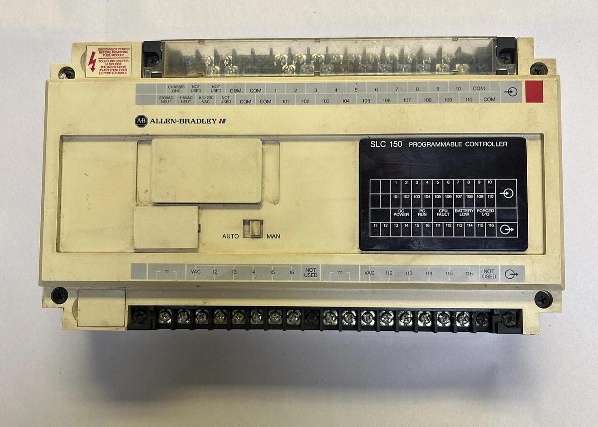 Used ALLEN BRADLEY,1745-LP151,PROCESSOR UNIT SEE PICTURES