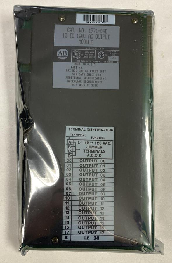 Used Allen-Bradley,1771-OAD,Output Module Refurbished