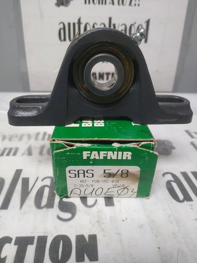FAFNIR,SAS 5/8,PILLOW BLOCK BEARING 5/8 INCH NOS