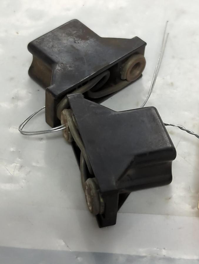 Used ALLEN BRADLEY,N28,THERMAL OVERLOAD HEATER ELEMENT LOT OF 2 PRE-OWNED