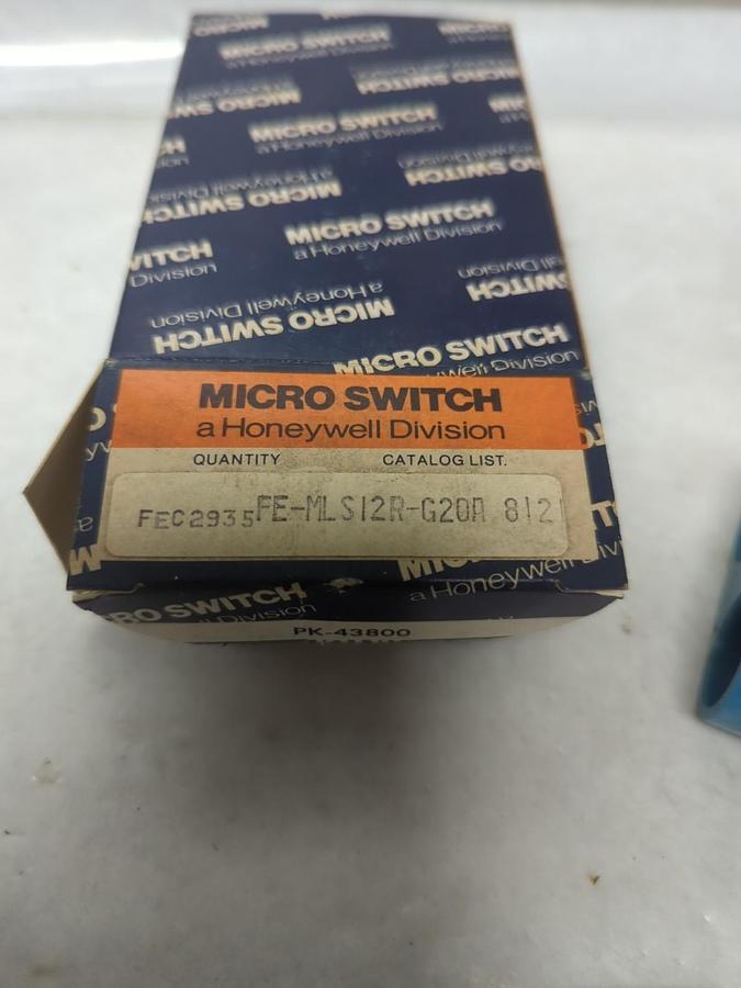 HONEYWELL-MICROSWITCH,FE-MLS12R-G20A,PHOTOELECTRIC SENSOR NOS