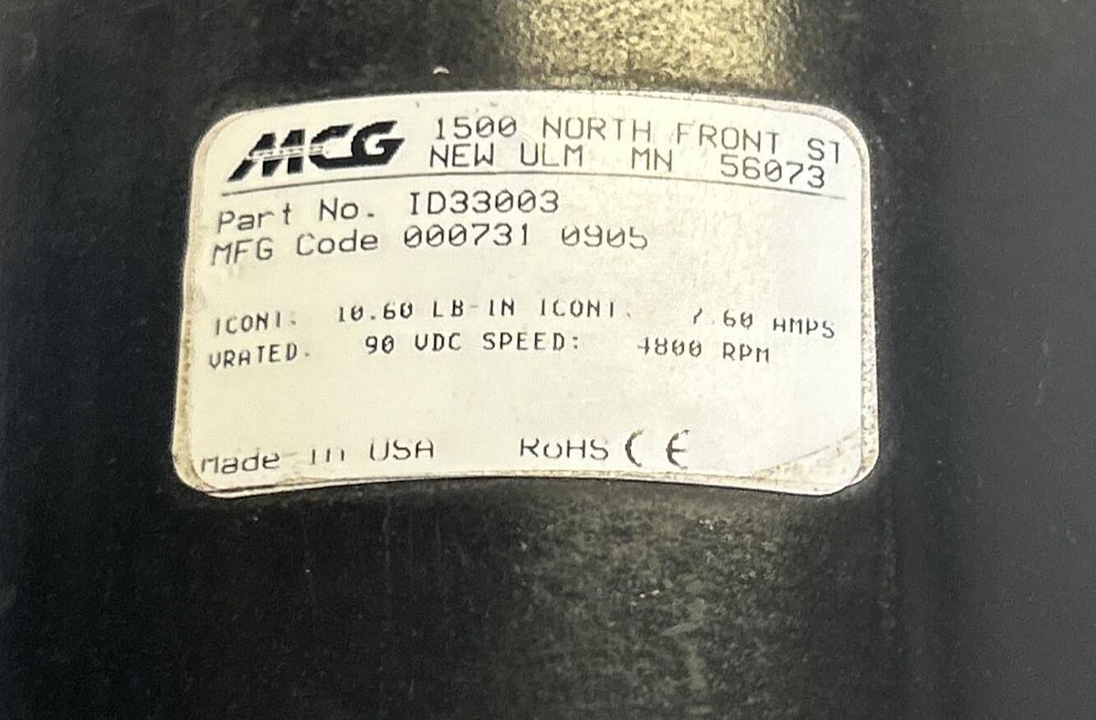 Used MCG,ID33003,TACHOMETER