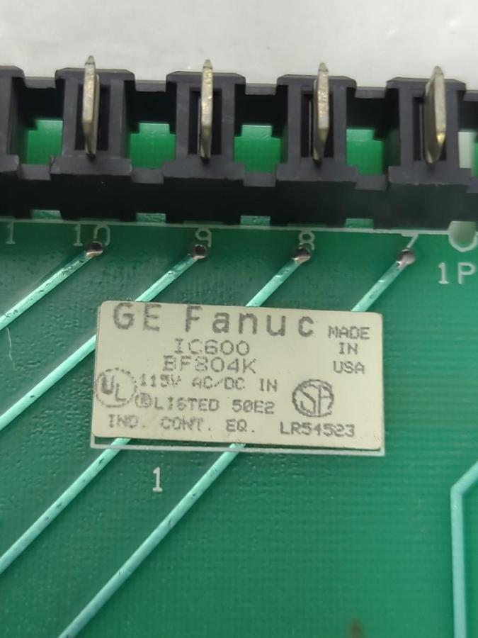 Used GE,IC600BF804K,INPUT 115 AC/DC CIRCUIT BOARD PRE-OWNED