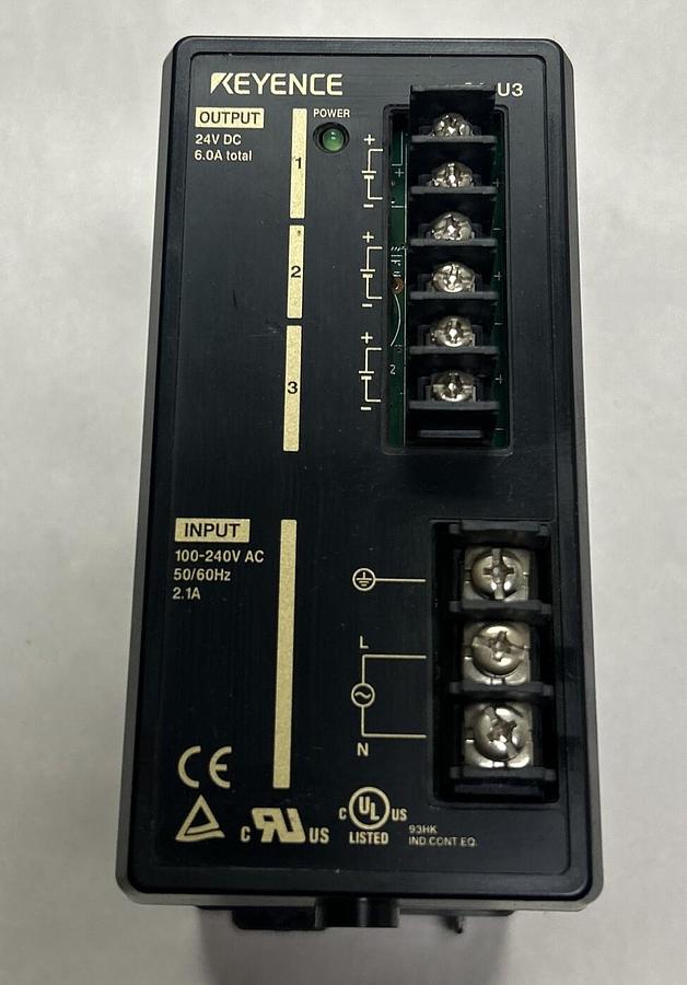 Used KEYENCE,CA-U3,POWER SUPPLY
