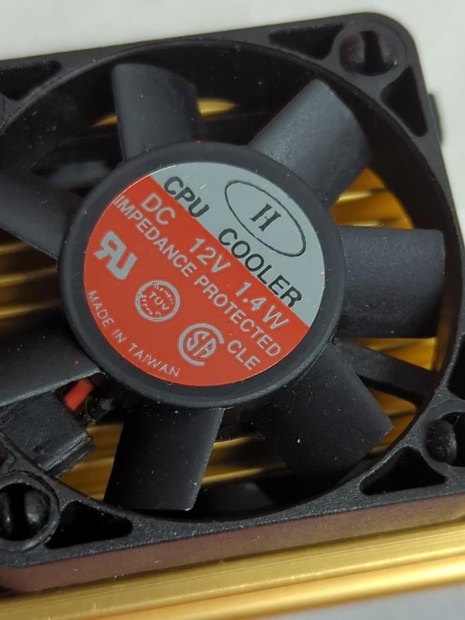 Used CPU COOLER,486 SX/DX,CPU COOLING FAN NOS