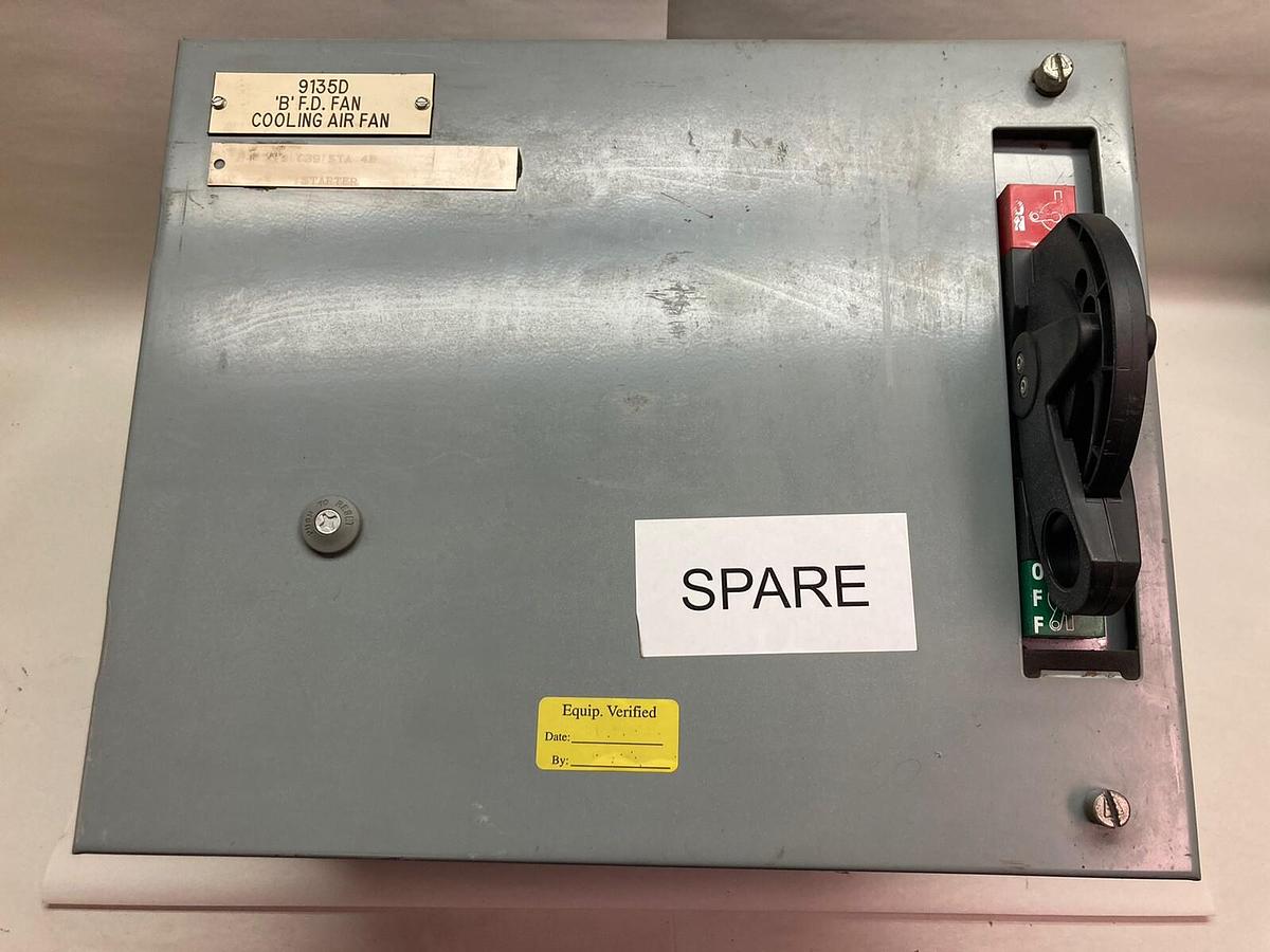 Used Allen-Bradley,2100 2112,Size 1 Fused MCC 12 Inch Starter Bucket