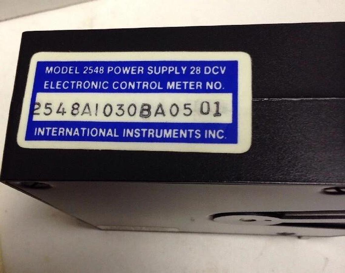 International Instruments,2548,Microammeter W/ Model 4000-210 Power Pac