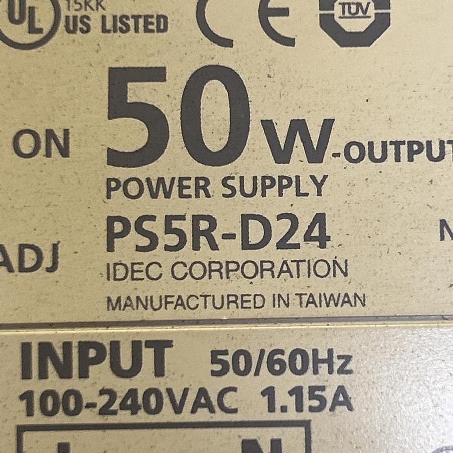 Used IDEC,PS5R-D24,POWER SUPPLY