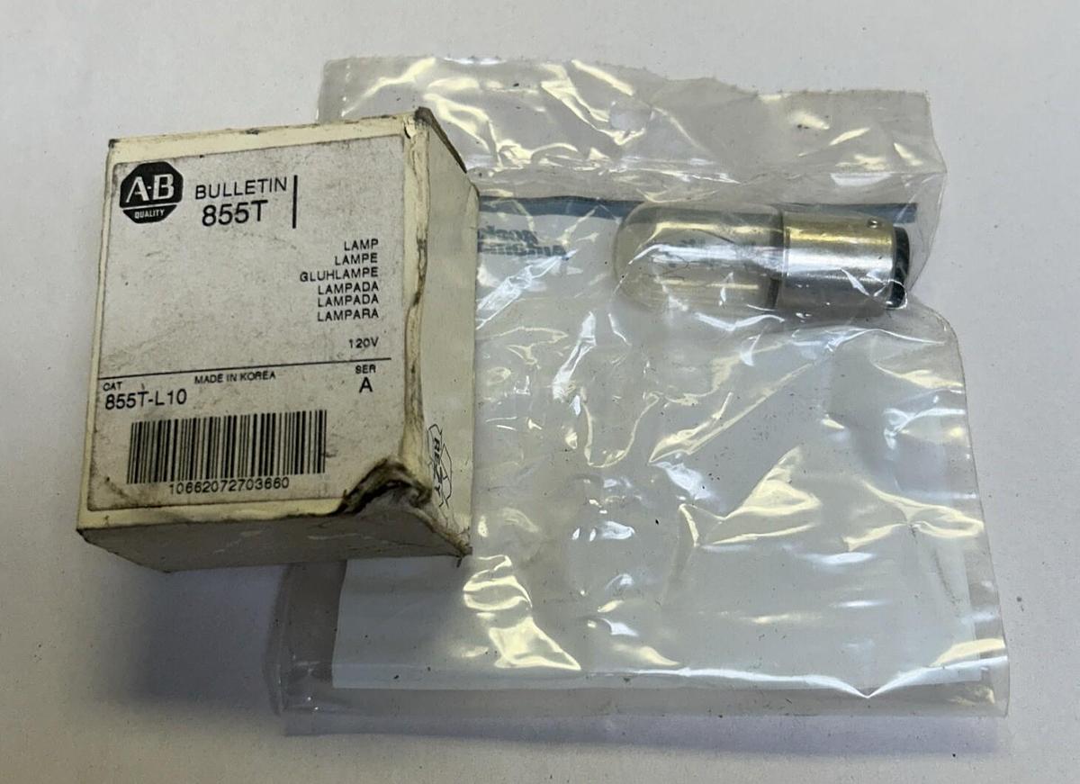 ALLEN BRADLEY,855T-L10,STACK LIGHT LAMP NOS