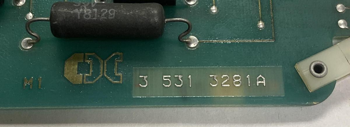 Used CINCINNATI MILACRON,3-531-3281A,DC INPUT BOARD