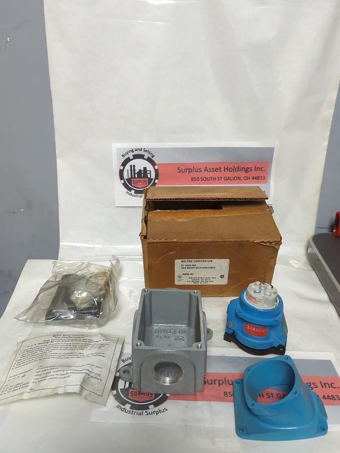 MELTRIC CORP,63-10043-080,DNC RECEPTACLE/ANGLE/BOX NOS