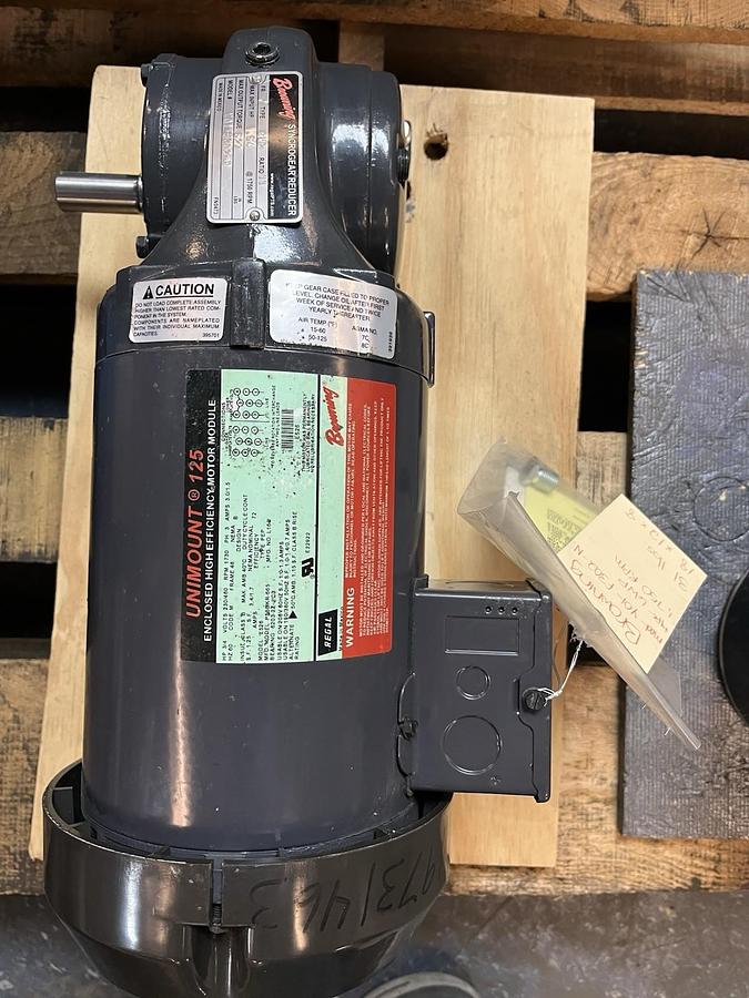 BROWNING,Y01-F302-N,SYNCROGEAR GEARMOTOR FR 1 GWP RATIO 11 3/4HP