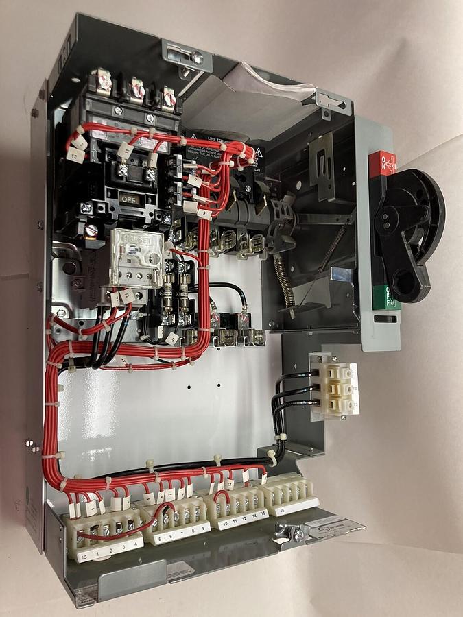 Used Allen-Bradley,2100 2112B,Size 2 Fused MCC 20 Inch Starter Feeder Bucket