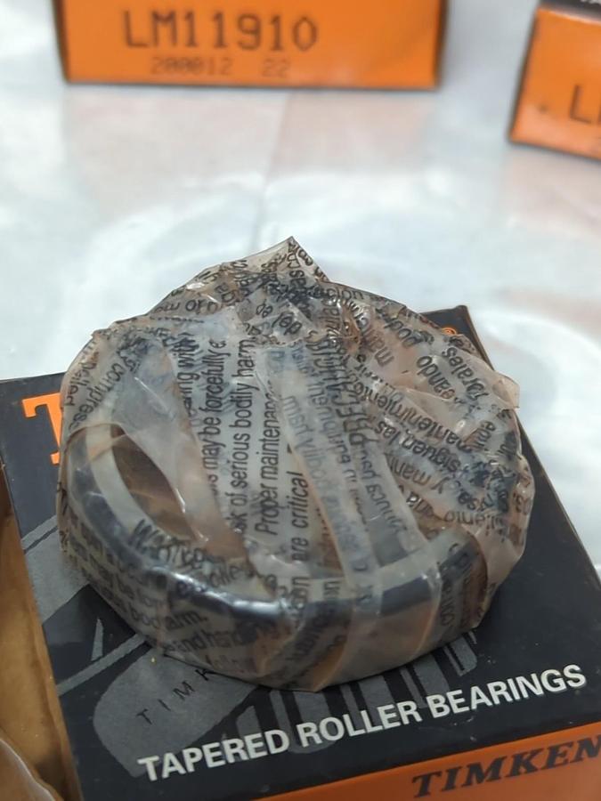 TIMKEN,LM11910,ROLLER BEARING CUP LOT OF 4 NOS