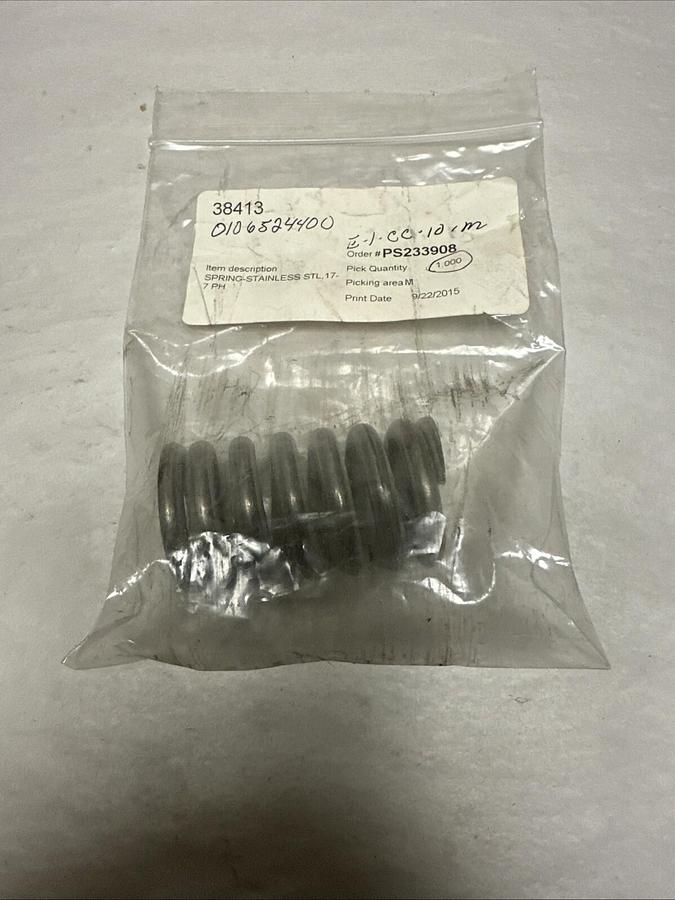 Used Unknown,PS233908,Stainless Steel Spring 17-7 PH