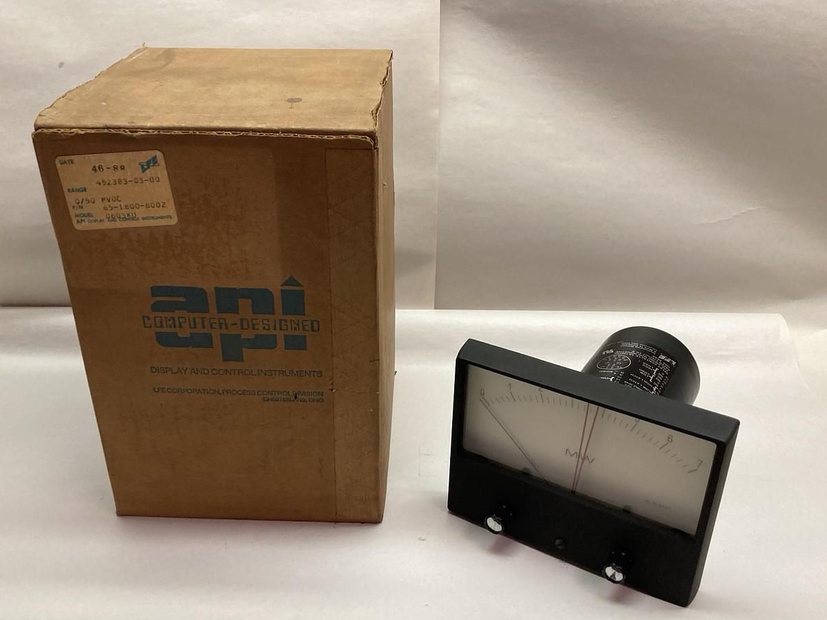 API Instruments,65-1800-8002 0603KU,Shielded Meter 0/50 MVDC