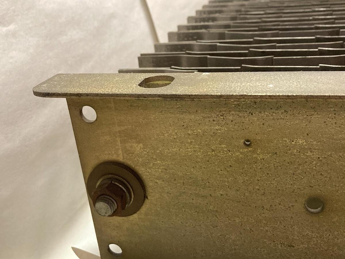 Used General Electric,IC9141A001A104,Punched Steel Grid Resistor 0.65OHMS 600V