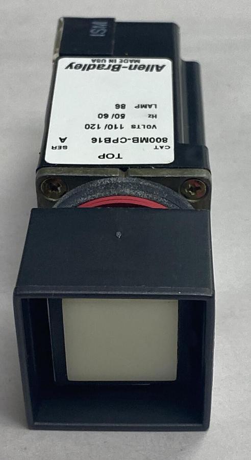ALLEN BRADLEY,800MB-CPB16XA / 800MB-CPB16,Illuminated Push Button NOS