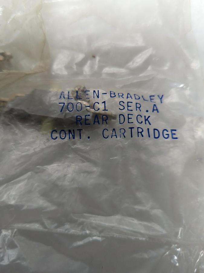 ALLEN BRADLEY,700-C1,REAR DECK CONTACT CARTRIDGE LOT OF 8 NOS