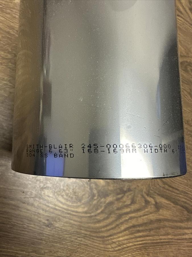 Smith-Blair,245-00066306-000,Stainless Steel Repair Clamp 6.63"x6"